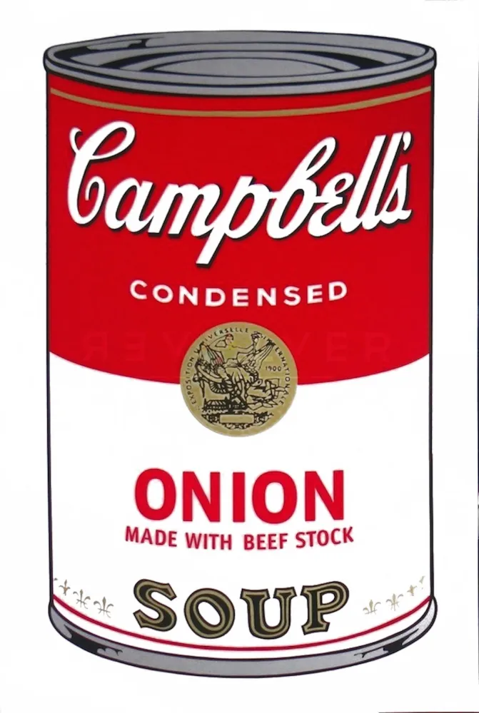 Zeefdruk Warhol - Campbell's Soup I: Onion (FS II.47)