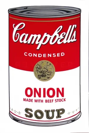 Zeefdruk Warhol - Campbell's Soup I: Onion (FS II.47)