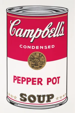 Zeefdruk Warhol - Campbell’s Soup I: Pepper Pot (FS II.51)