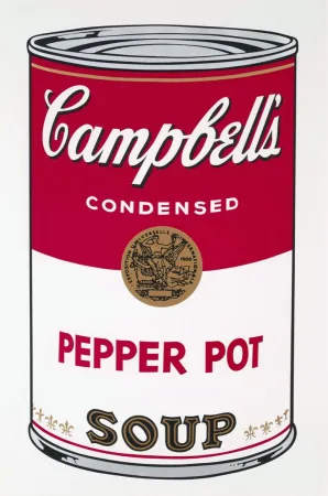 Zeefdruk Warhol - Campbell’s Soup I: Pepper Pot (FS II.51)