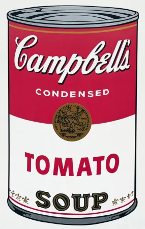 Zeefdruk Warhol - Campbell's Soup I: Tomato