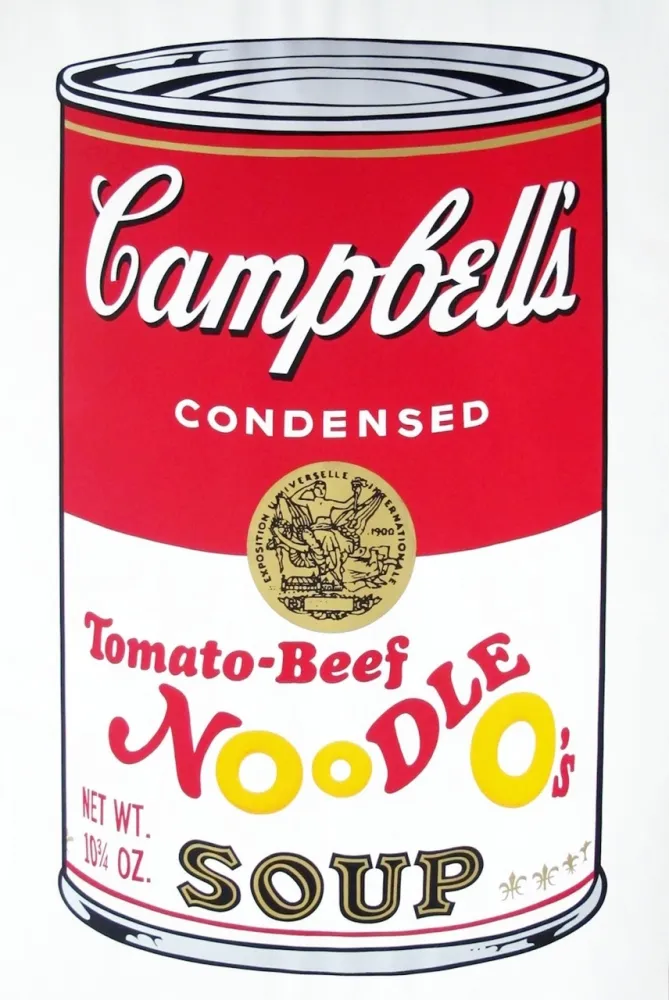 Zeefdruk Warhol - Campbell's Soup I: Tomato (FS II.46)
