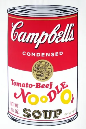 Zeefdruk Warhol - Campbell's Soup I: Tomato (FS II.46)