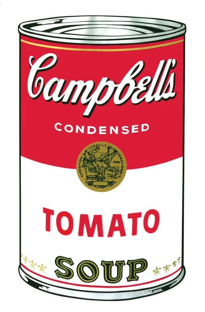 Zeefdruk Warhol - Campbell's Soup I: Tomato (FS II.46)