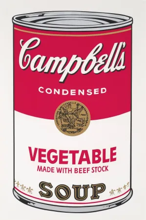 Zeefdruk Warhol - Campbell's Soup I: Vegetable (FS II.48)