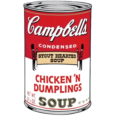 Zeefdruk Warhol - Campbells Soup II: Chicken N Dumplings (FS II.58)
