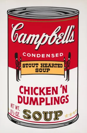 Zeefdruk Warhol - Campbells Soup II: Chicken N Dumplings (FS II.58)