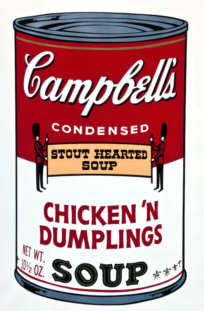 Zeefdruk Warhol - Campbells Soup II: Chicken N Dumplings (FS II.58)