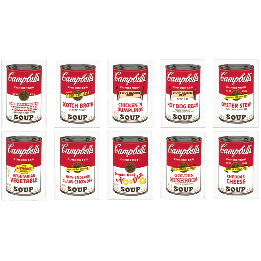 Zeefdruk Warhol - Campbell’s Soup II Complete Portfolio