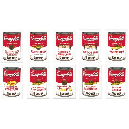 Zeefdruk Warhol - Campbell’s Soup II Complete Portfolio