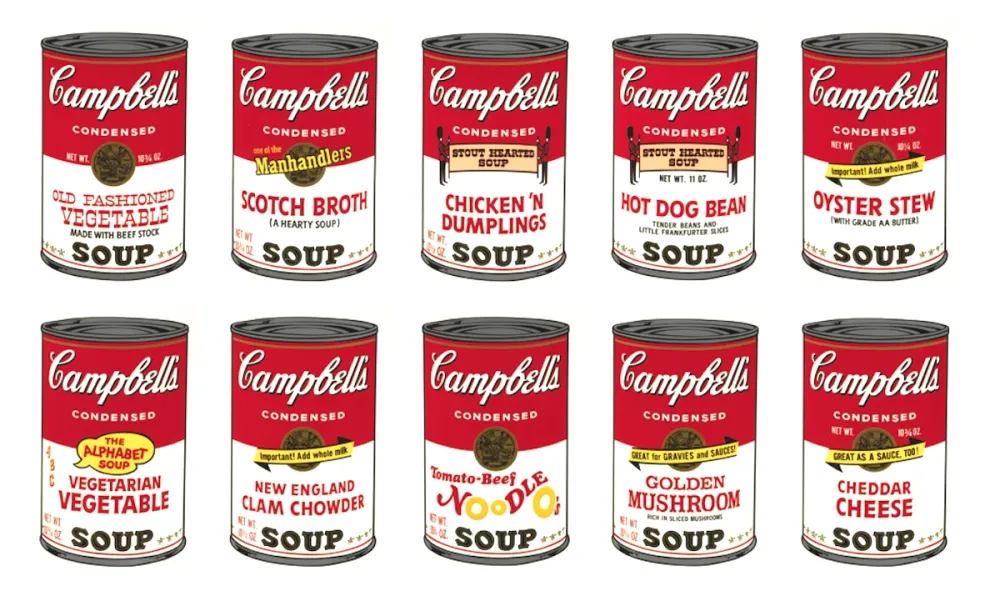 Zeefdruk Warhol - Campbell’s Soup II Complete Portfolio