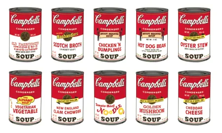 Zeefdruk Warhol - Campbell’s Soup II Complete Portfolio
