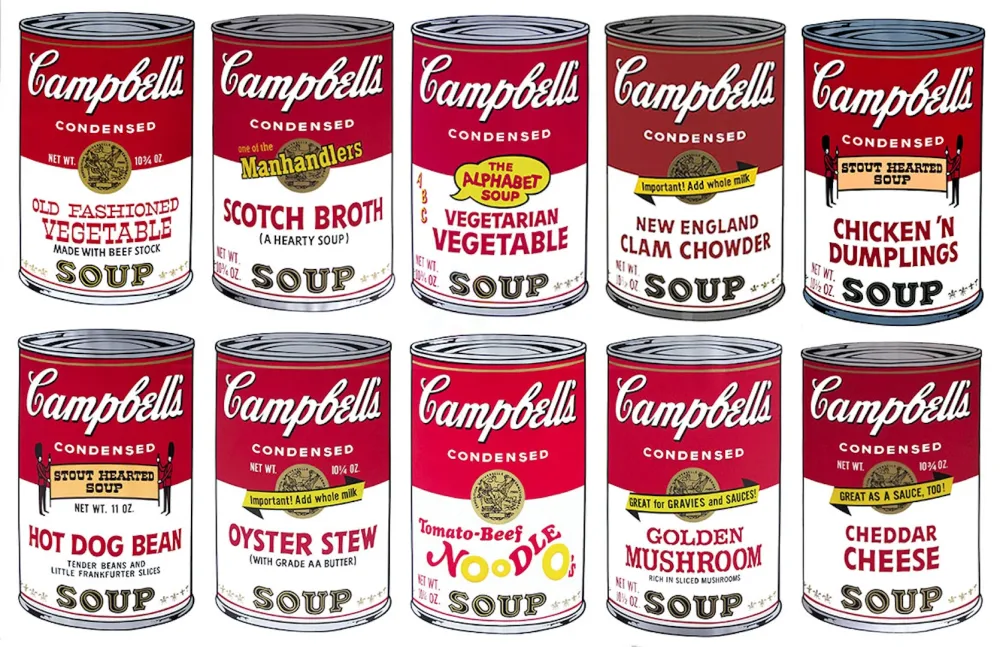 Zeefdruk Warhol - Campbell’s Soup II Complete Portfolio