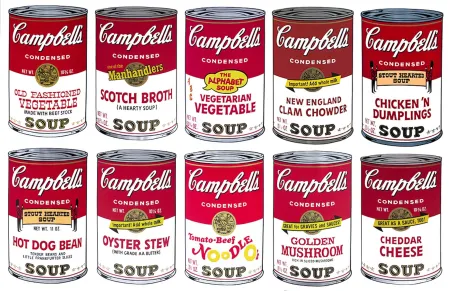 Zeefdruk Warhol - Campbell’s Soup II Complete Portfolio