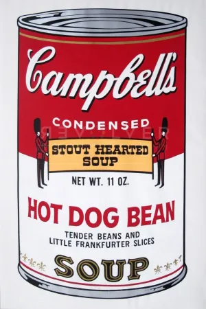Zeefdruk Warhol - Campbell’s Soup II: Hot Dog Bean (FS II.59)