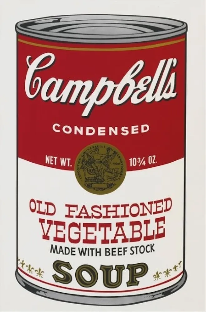 Zeefdruk Warhol - Campbell’s Soup II: Old Fashioned Vegetable (FS II.54)