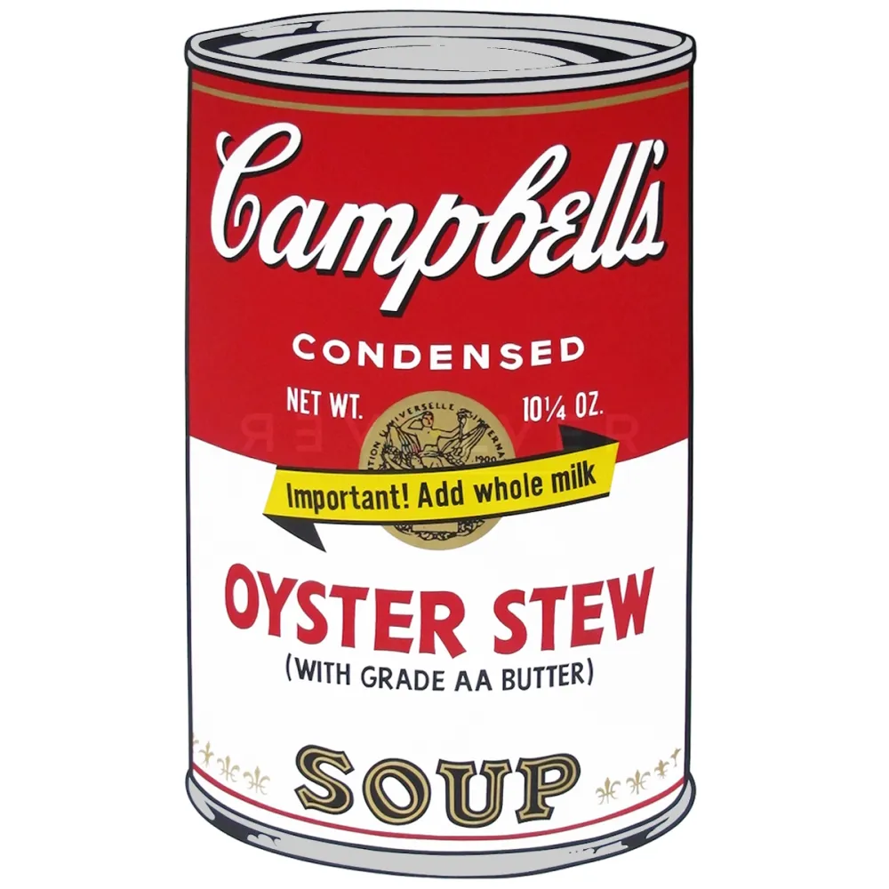 Zeefdruk Warhol - Campbell’s Soup II: Oyster Stew (FS II.60)