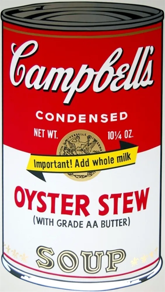 Zeefdruk Warhol - Campbell’s Soup II: Oyster Stew (FS II.60)
