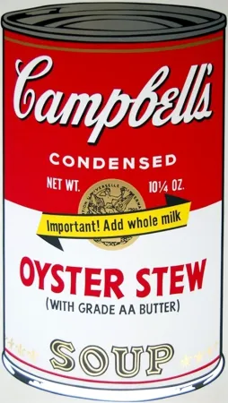Zeefdruk Warhol - Campbell’s Soup II: Oyster Stew (FS II.60)