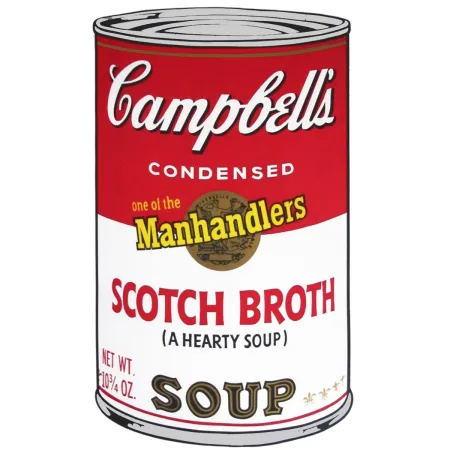 Zeefdruk Warhol - Campbells Soup II: Scotch Broth 
