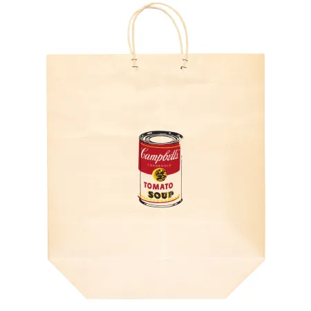 Zeefdruk Warhol - Campbells Soup Shopping Bag (FS II.4)