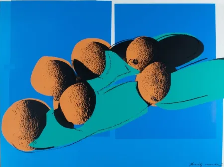 Zeefdruk Warhol - Cantaloupes I (FS II.201), from the Portfolio “Space Fruit: Still Lifes” 