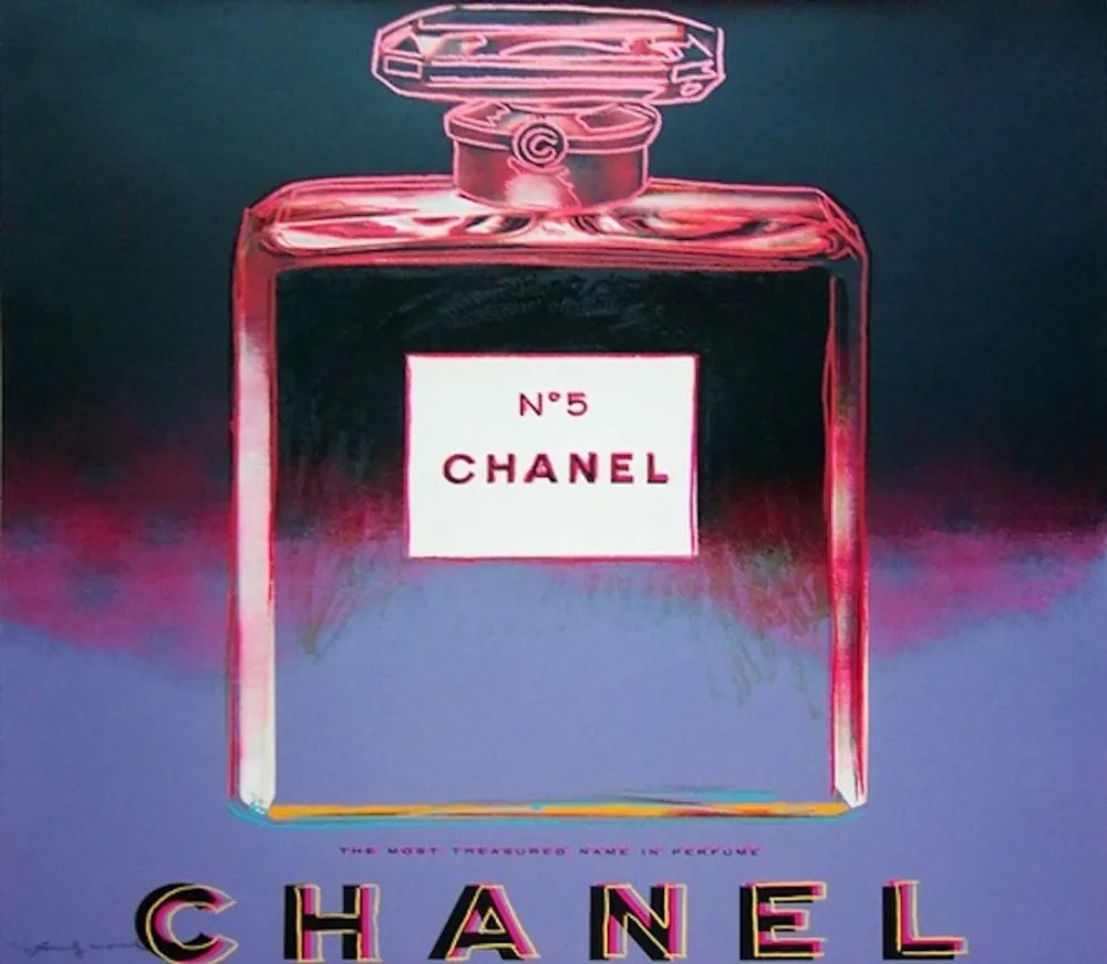 Zeefdruk Warhol - Chanel (FS II.354)