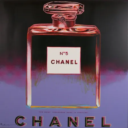 Zeefdruk Warhol - Chanel (FS II.354)
