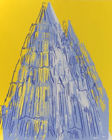 Zeefdruk Warhol - Cologne Cathedral FS II.363