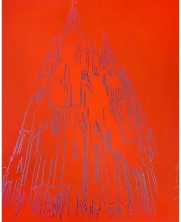 Zeefdruk Warhol - Cologne Cathedral IIB.362