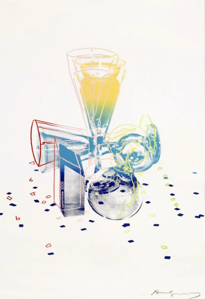 Zeefdruk Warhol - Committee 2000 (II.289)