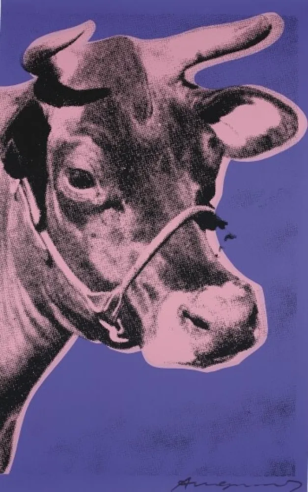 Zeefdruk Warhol - Cow (FS II.12A)