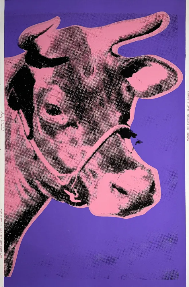 Zeefdruk Warhol - Cow (FS II.12A)