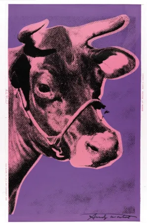 Zeefdruk Warhol - Cow (FS II.12A)