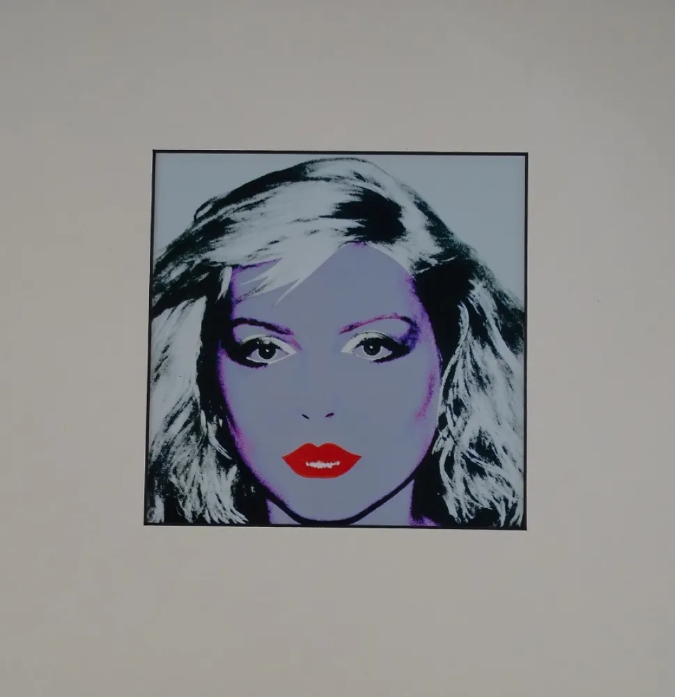Zeefdruk Warhol - Debbie Harry