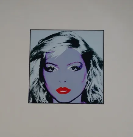 Zeefdruk Warhol - Debbie Harry