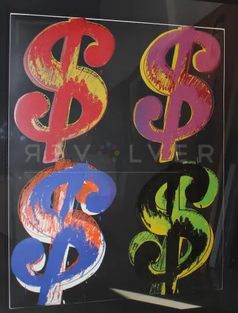 Zeefdruk Warhol - Dollar Sign, 4 (FS II.282)