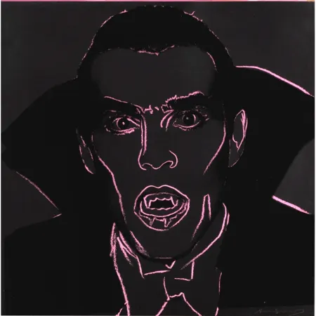 Zeefdruk Warhol - Dracula (FS II.264)