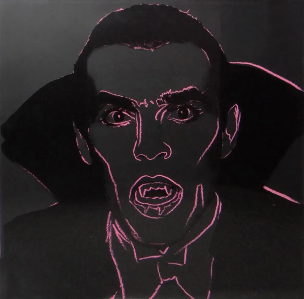 Zeefdruk Warhol - Dracula (FS II.264)