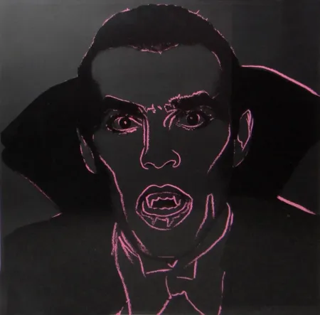Zeefdruk Warhol - Dracula (FS II.264)