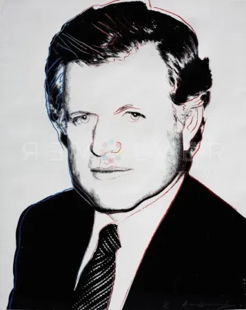 Zeefdruk Warhol - Edward Kennedy (FS II.240)