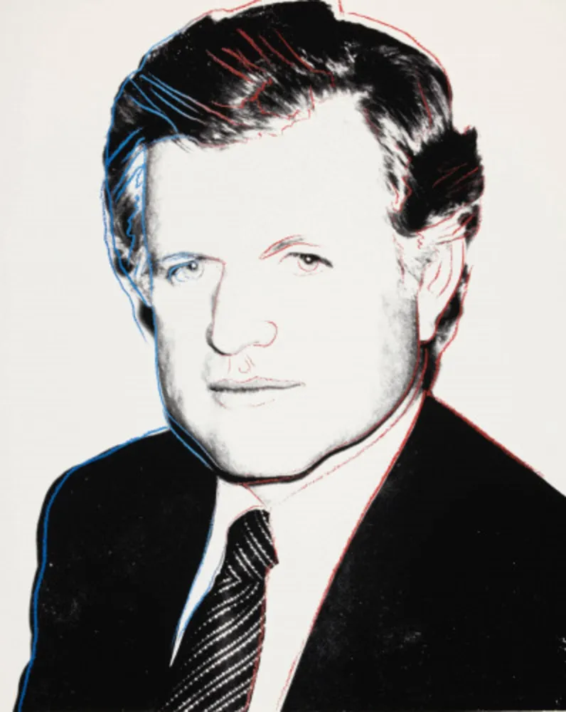 Zeefdruk Warhol - Edward Kennedy FS II.240