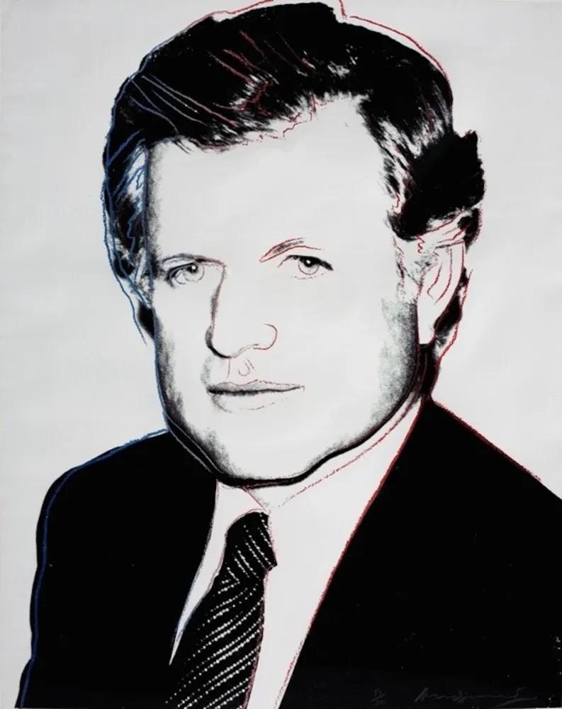 Zeefdruk Warhol - Edward Kennedy (FS II.240)