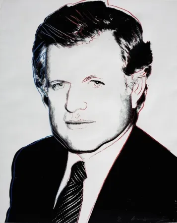 Zeefdruk Warhol - Edward Kennedy (FS II.240)