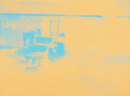 Zeefdruk Warhol - Electric Chair