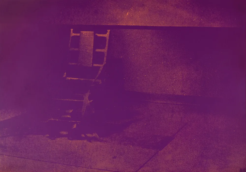 Zeefdruk Warhol - ELECTRIC CHAIR FS II.76