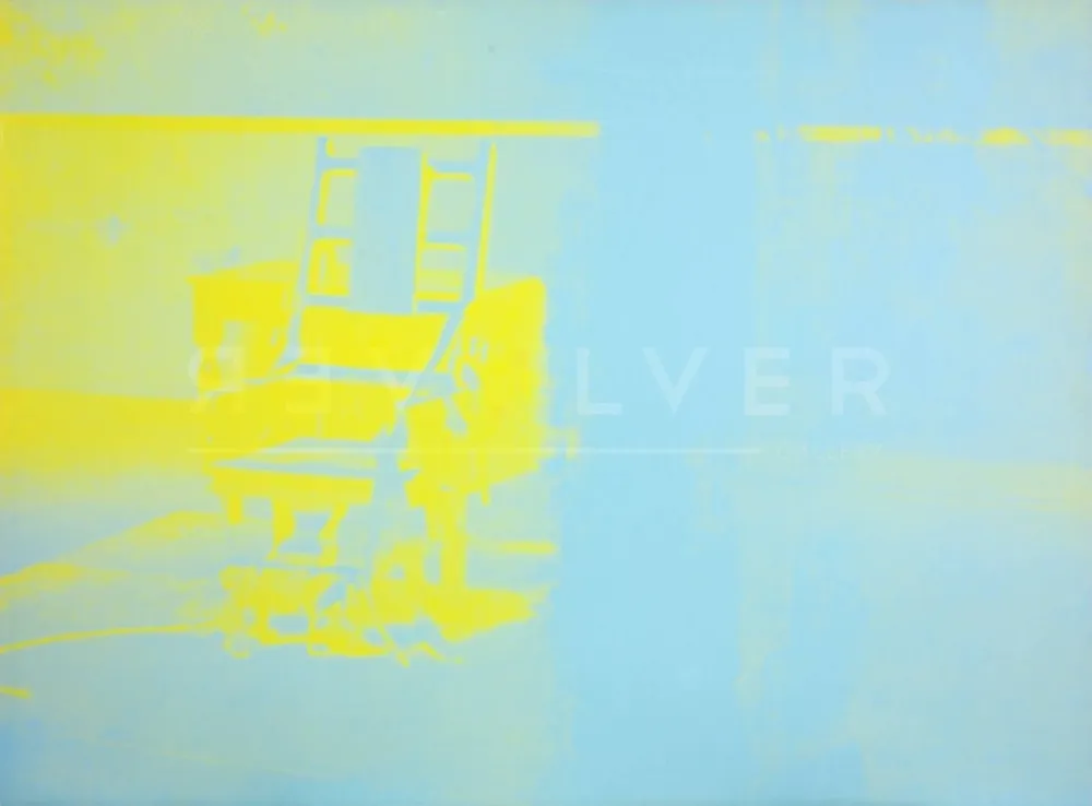 Zeefdruk Warhol - Electric Chair (FS II.77)