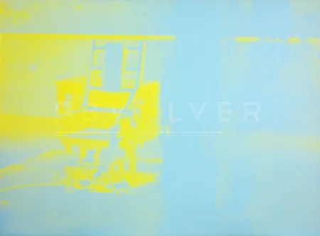 Zeefdruk Warhol - Electric Chair (FS II.77)