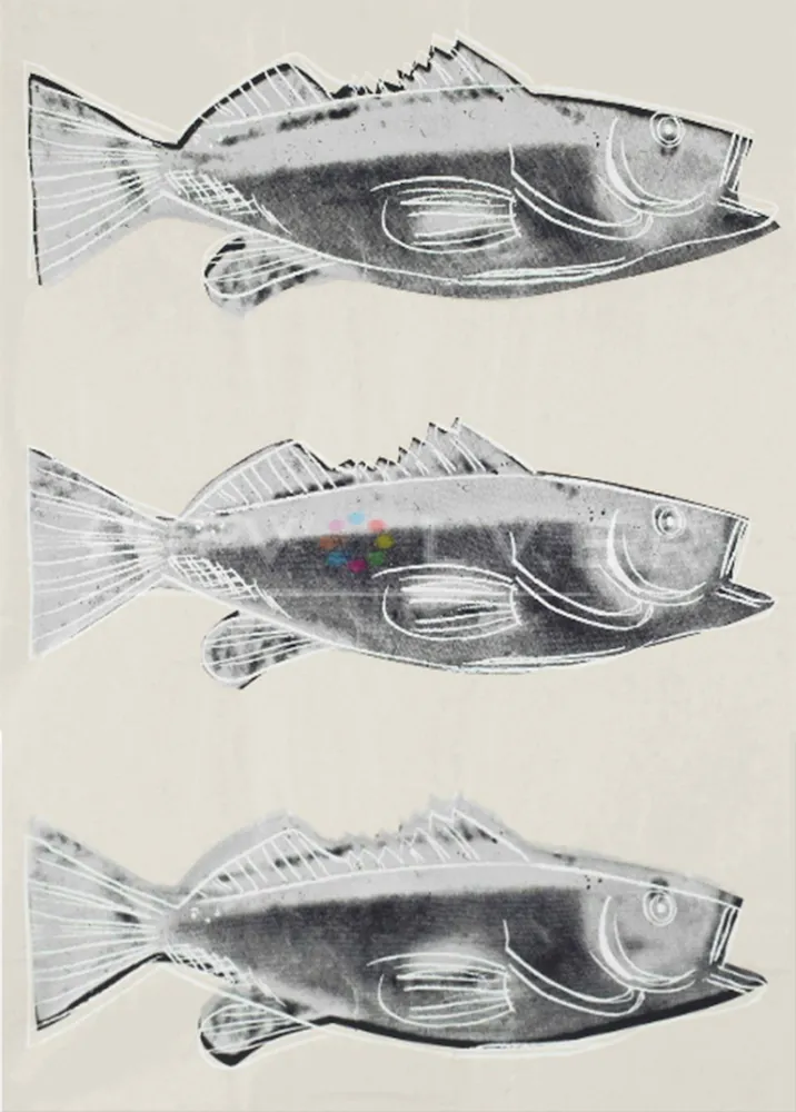 Zeefdruk Warhol - Fish (FS IIIA.39)