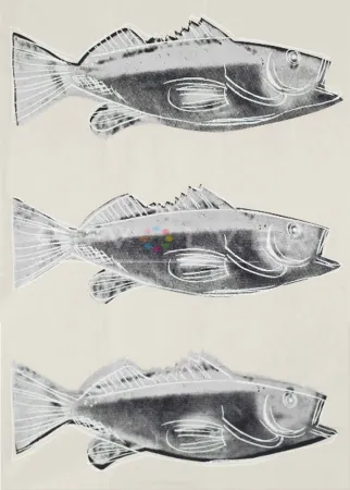 Zeefdruk Warhol - Fish (FS IIIA.39)